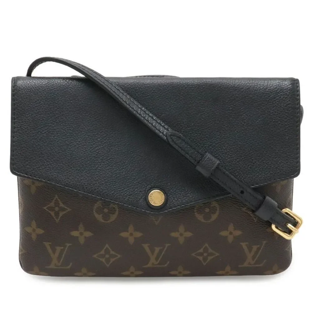 Louis Vuitton Monogram Twice Shoulder Bag